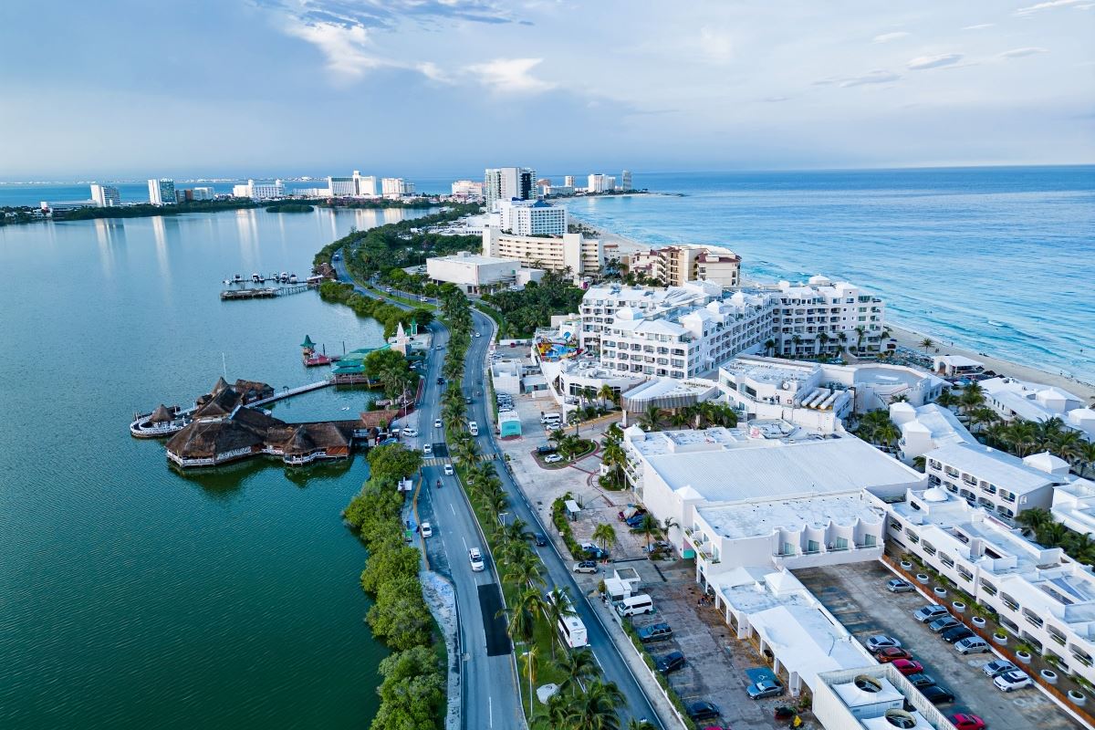 Open Water Lagoon Panorama