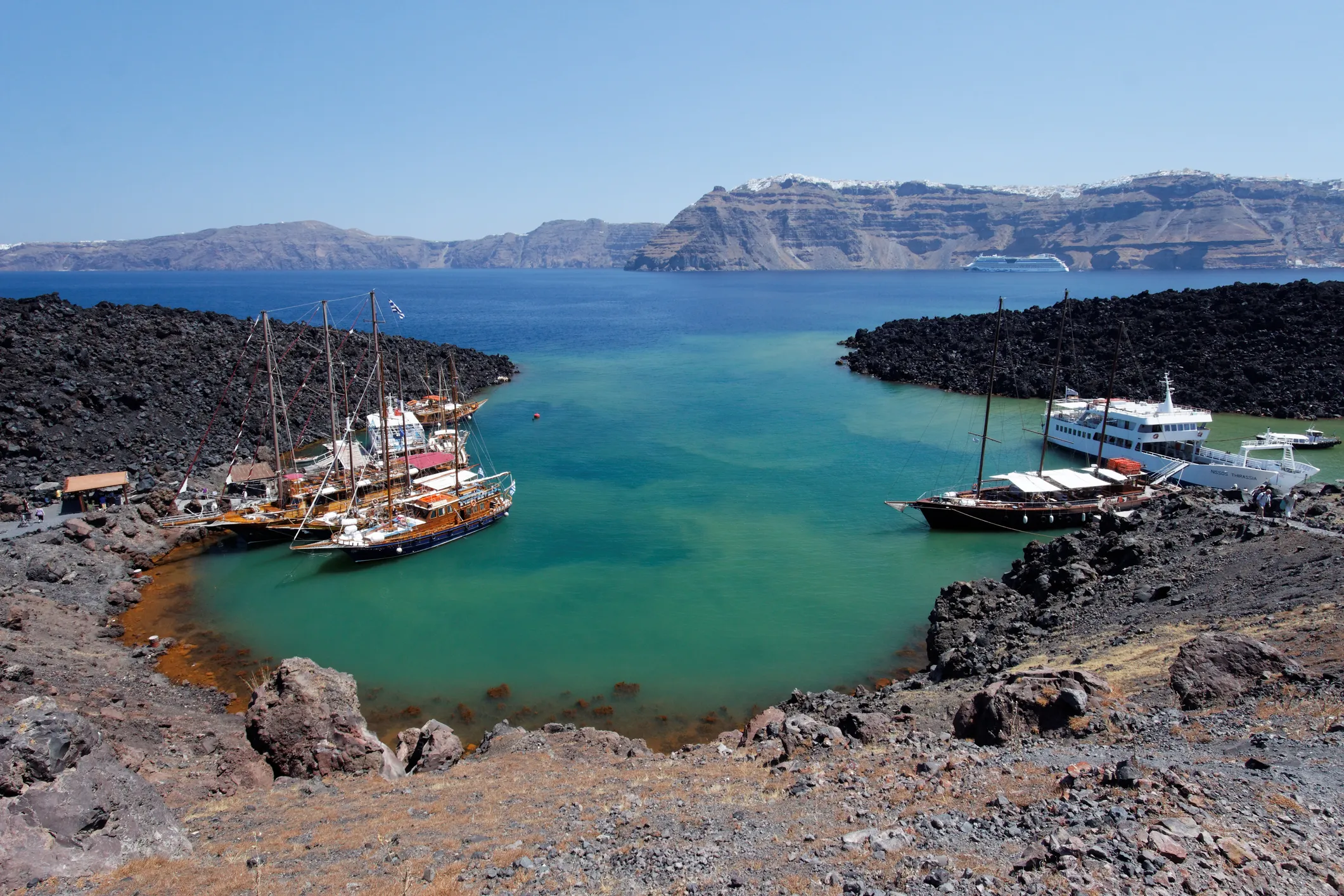 Nea Kameni Volcano