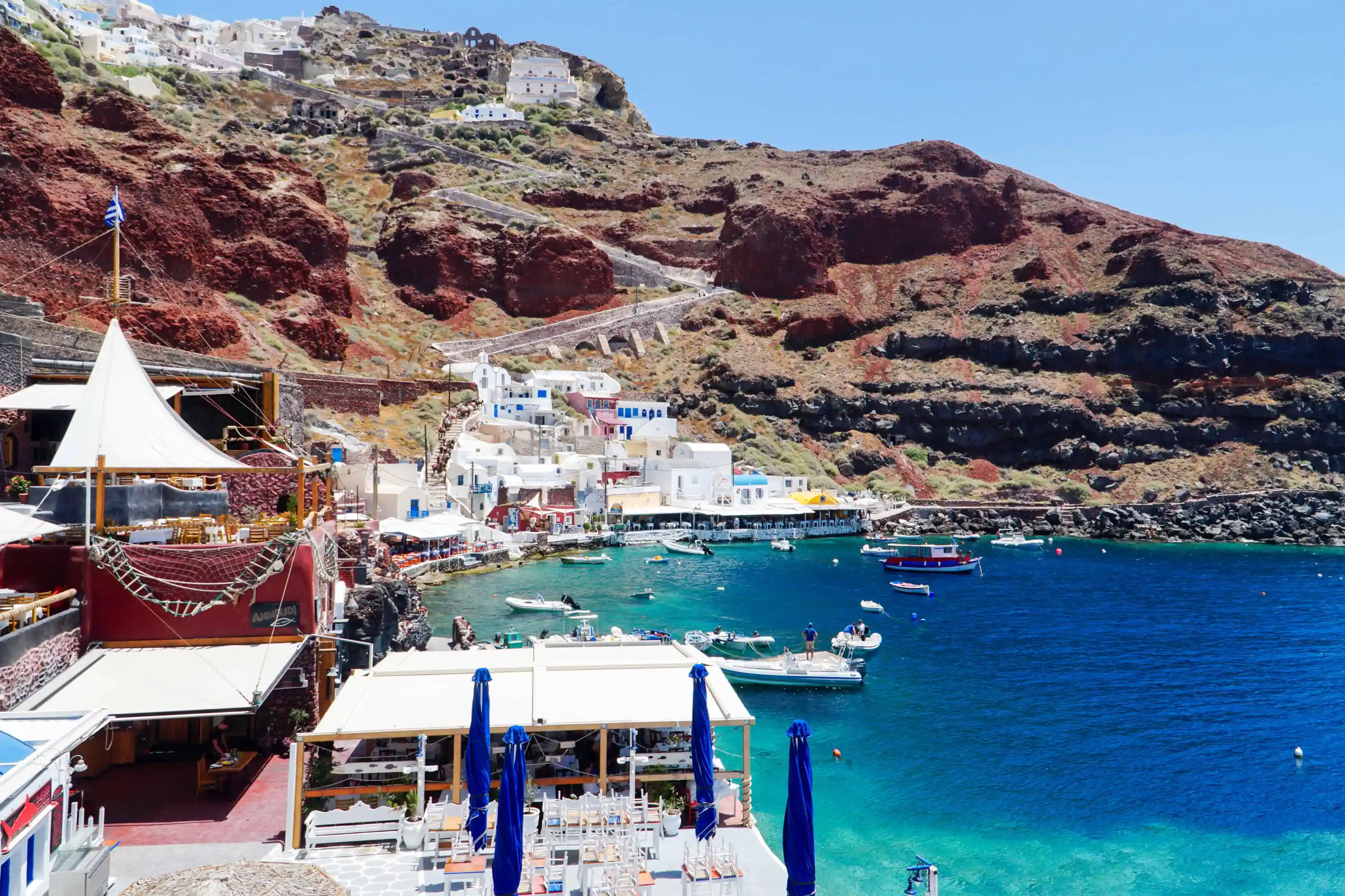 Ammoudi Bay Departure Pier
