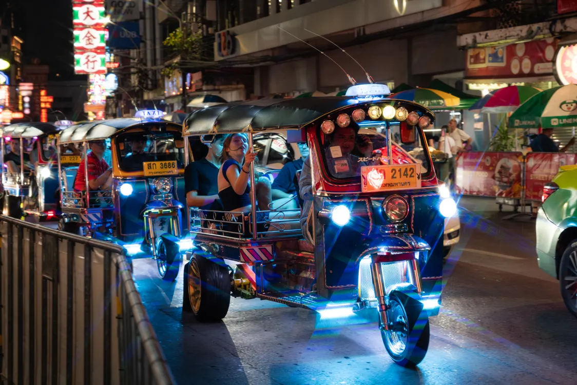 Tuk Tuk Ride Bangkok