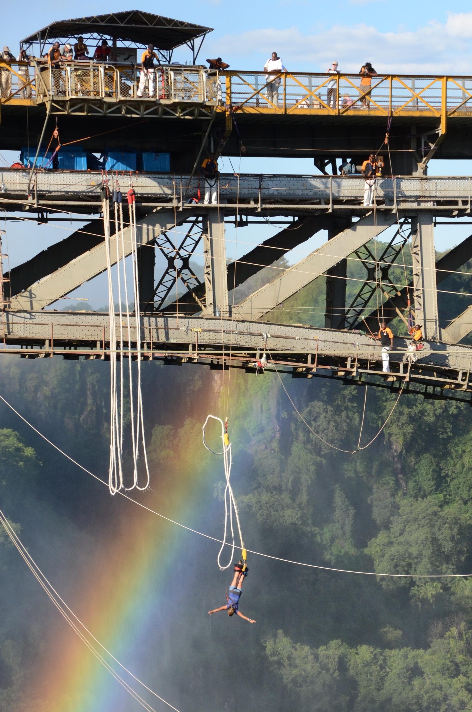 Victoria Falls Bungee Jump Height