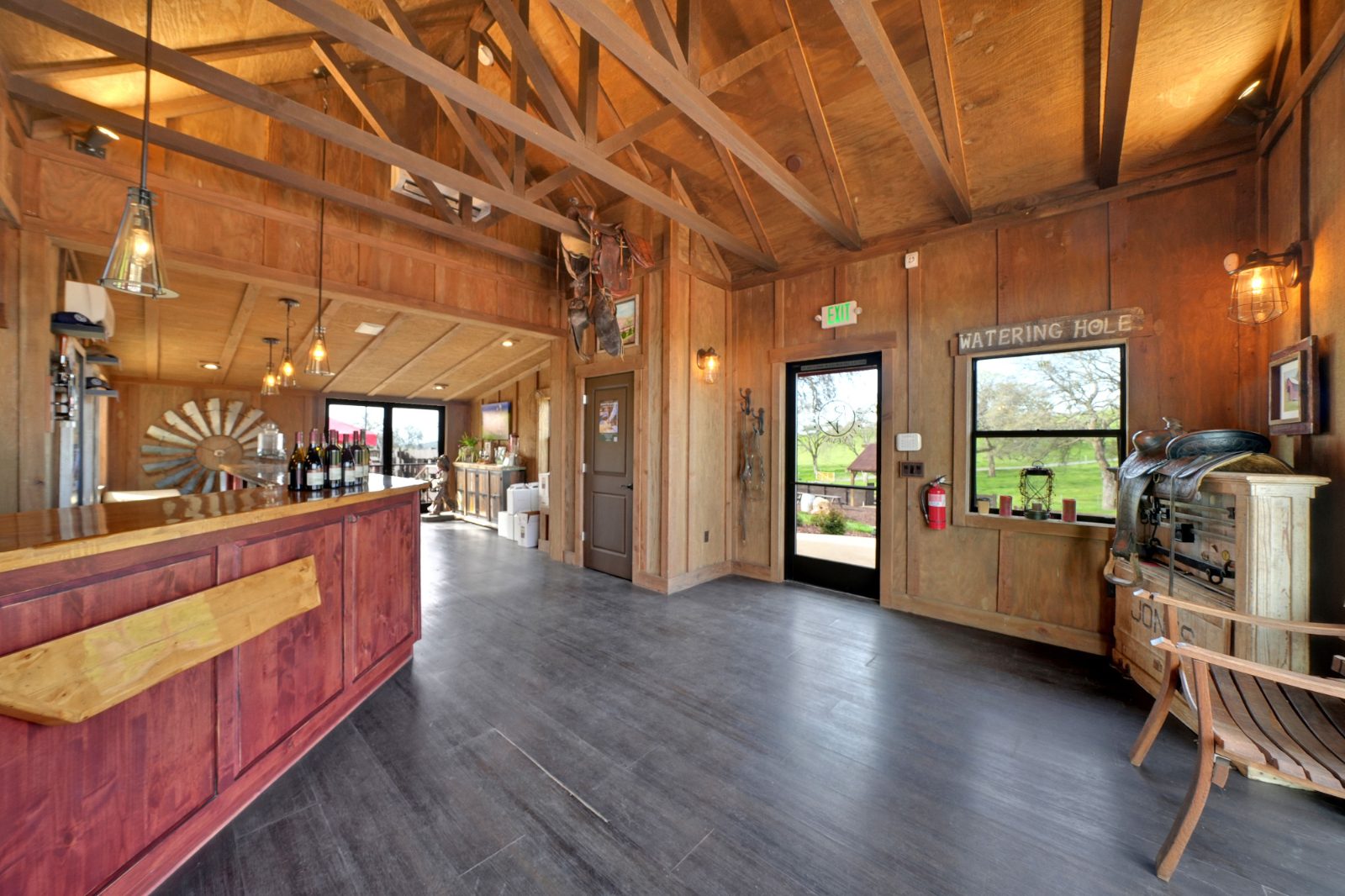 Rustic Farmhouse Tasting Rooms