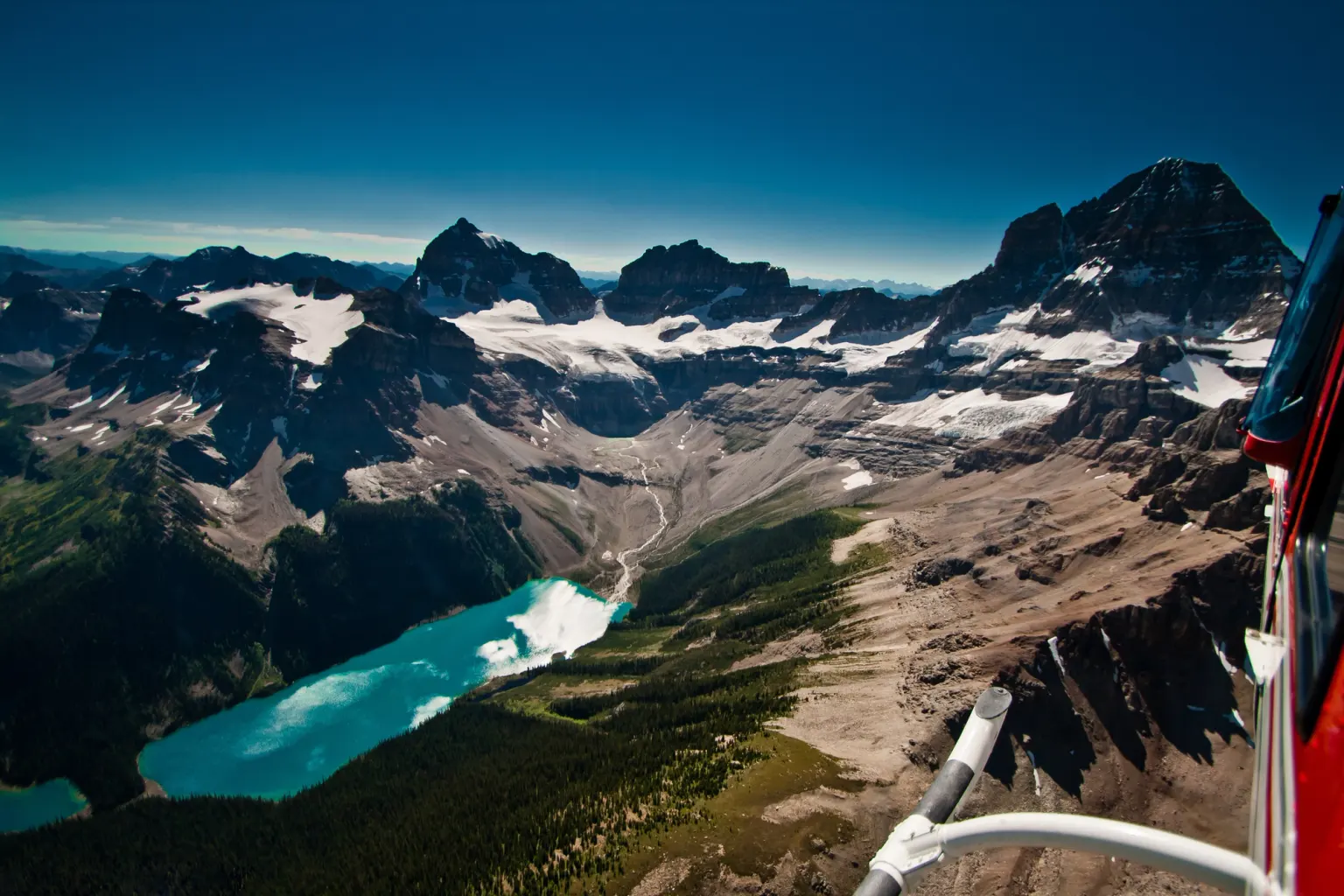 Helicopter Ride Canmore Alberta