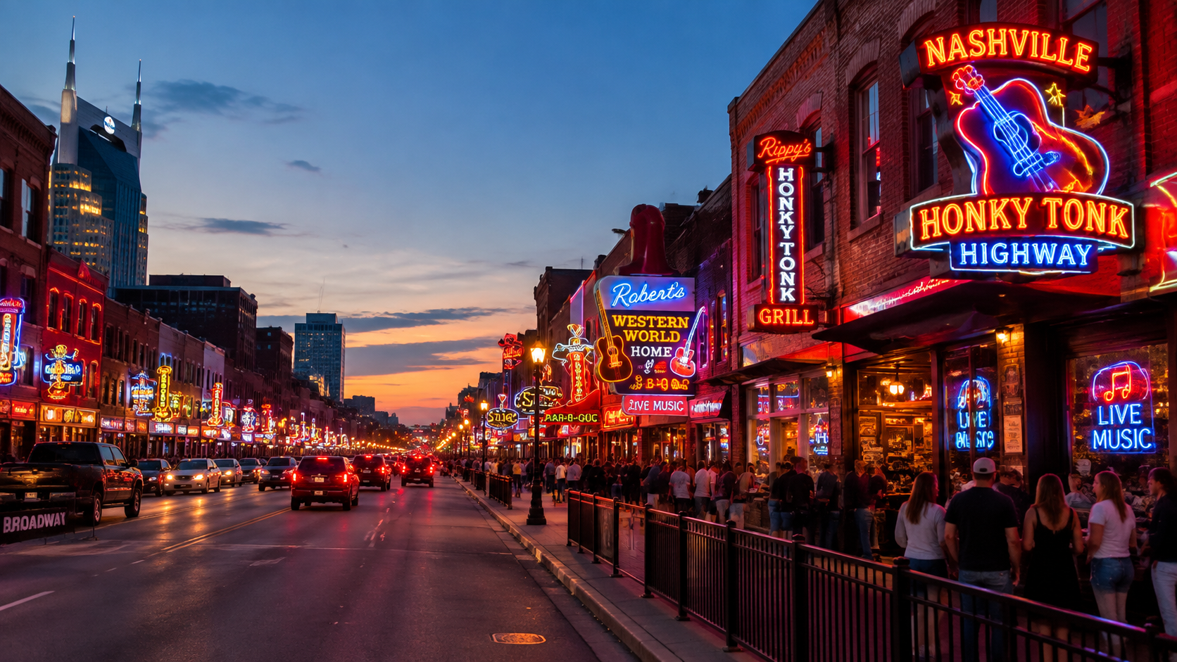 Broadway Honky Tonk Highway