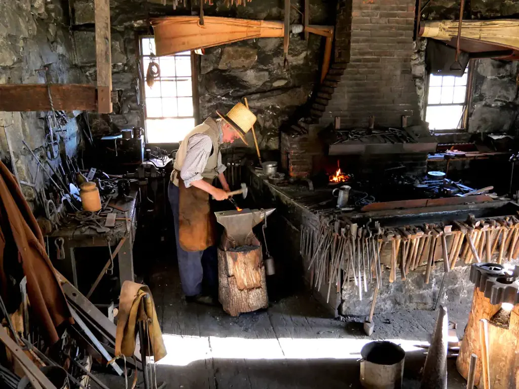 Working Blacksmith Shop