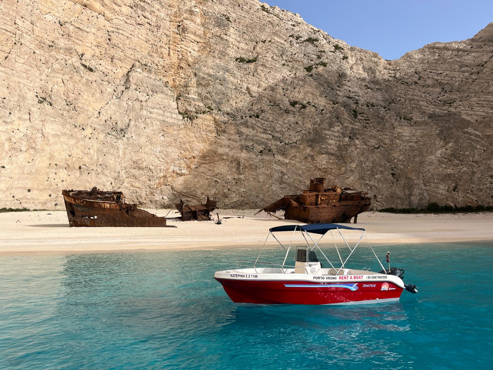 Zakynthos Boat Tour Map