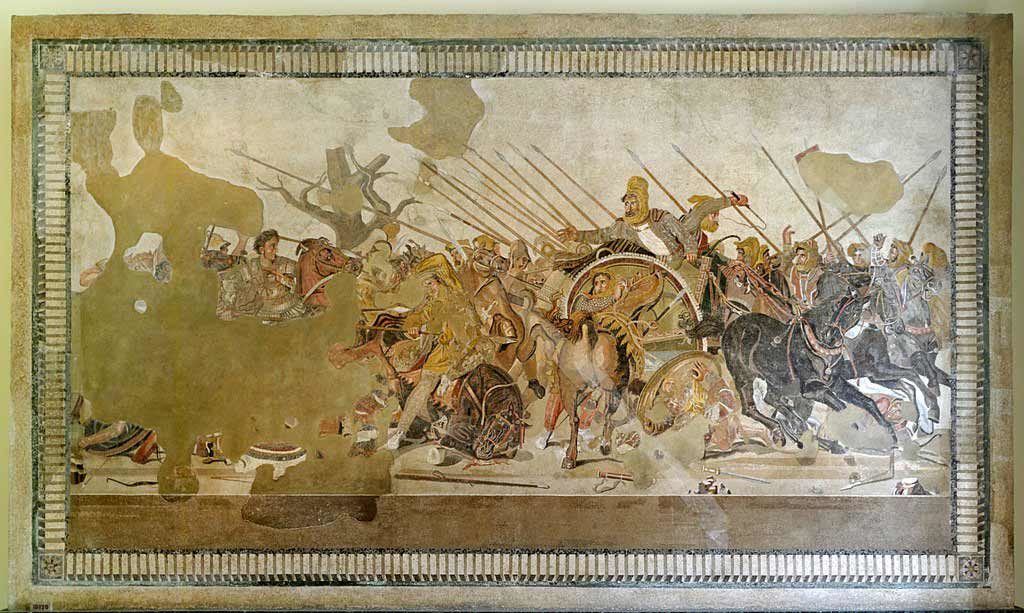 Naples National Archaeological Museum Alexander Mosaic