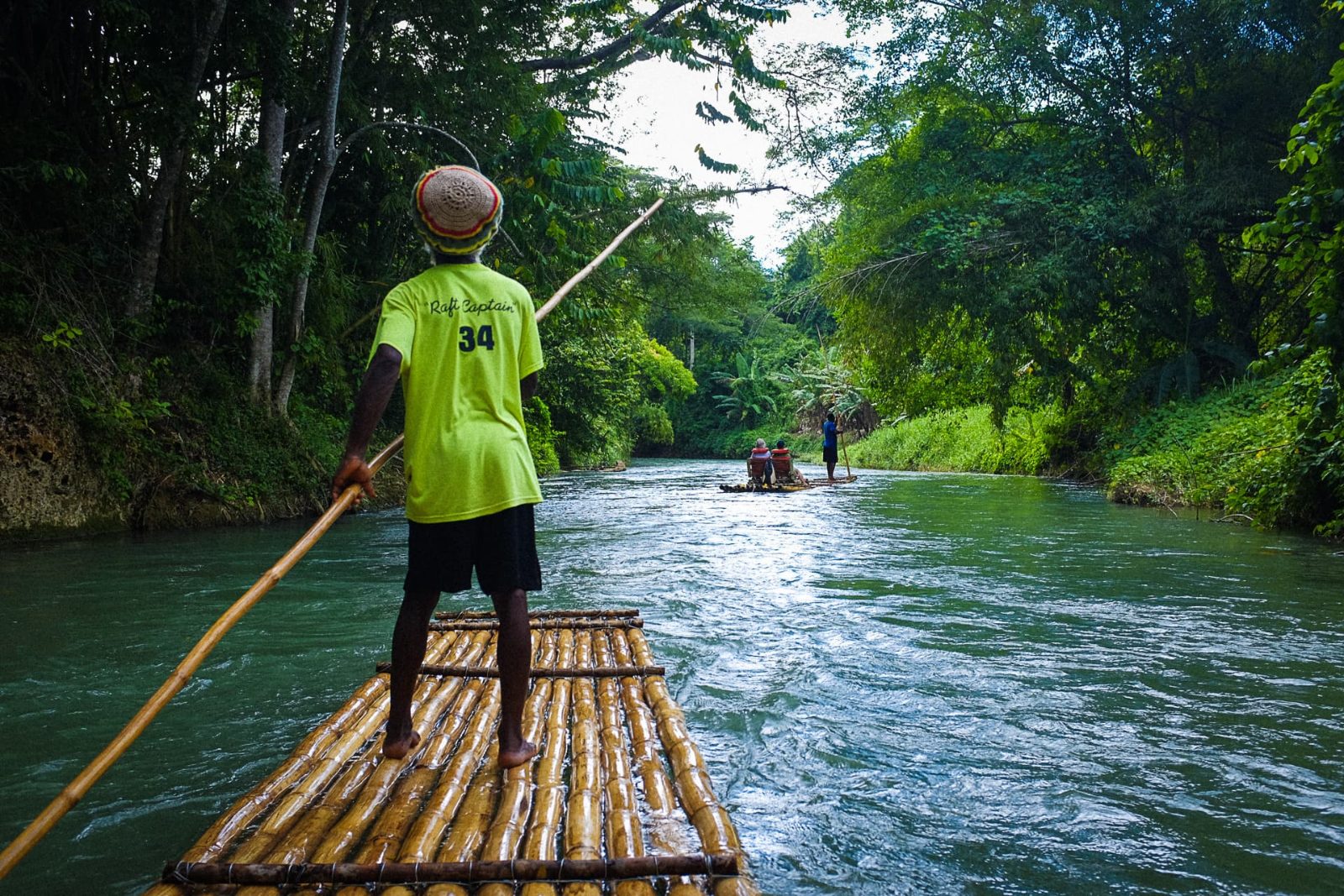 Bamboo Raft Landing
