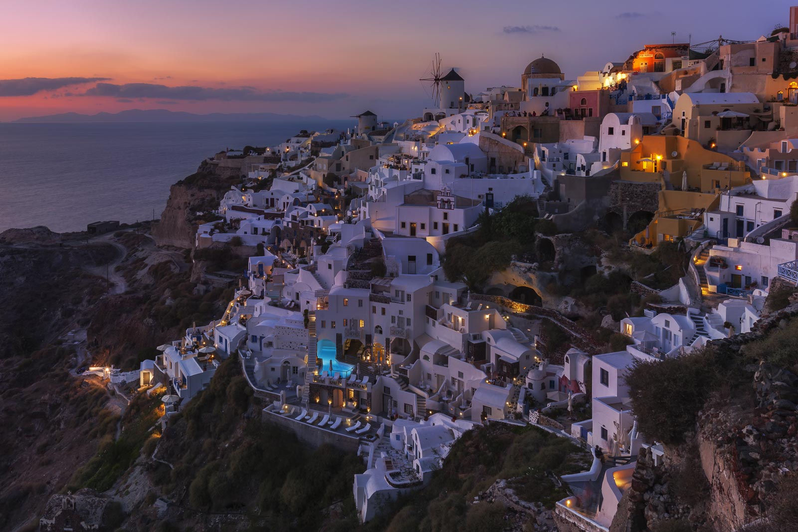 Oia Castle Ruins