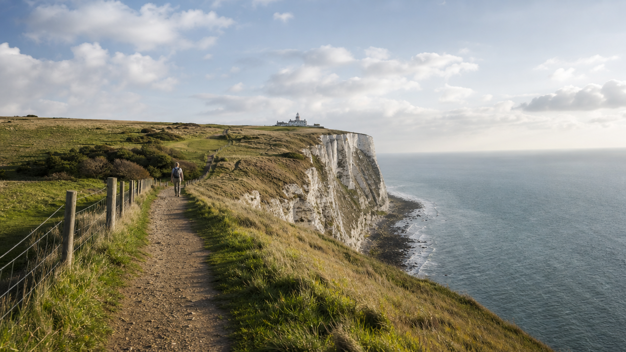 Dover cliff path