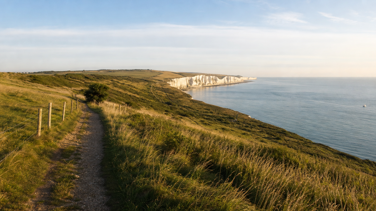 White Cliffs of Dover viewpoint