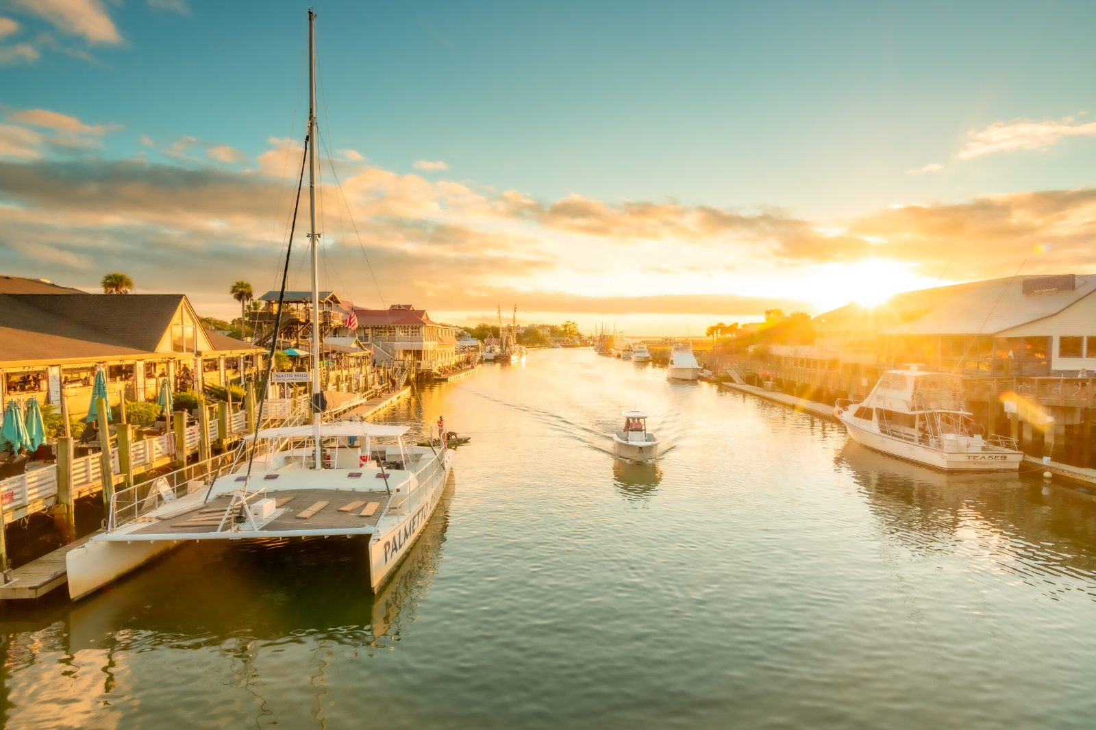 Charleston Harbor Sunset Cruise Shem Creek