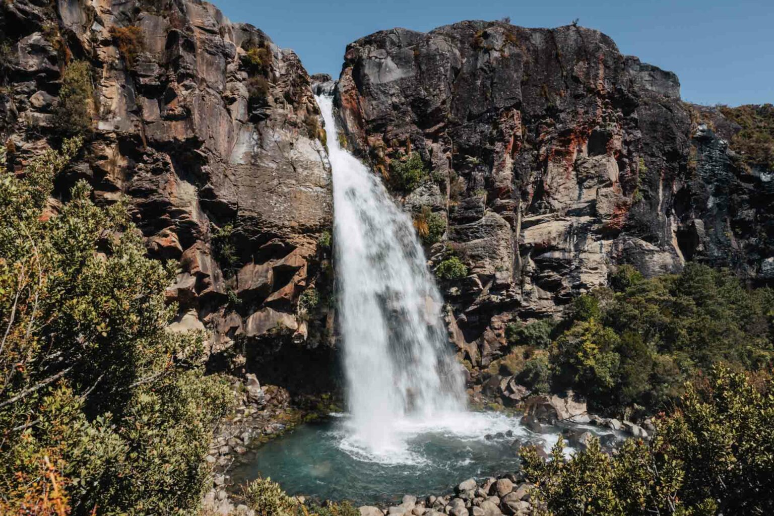 Taranaki Falls Walking Track
