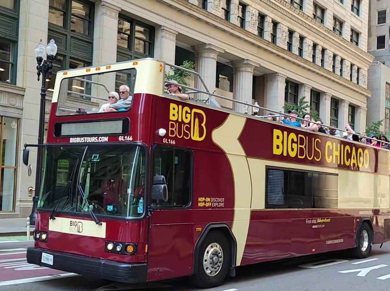 Chicago Hop on Hop Off Bus Route Map