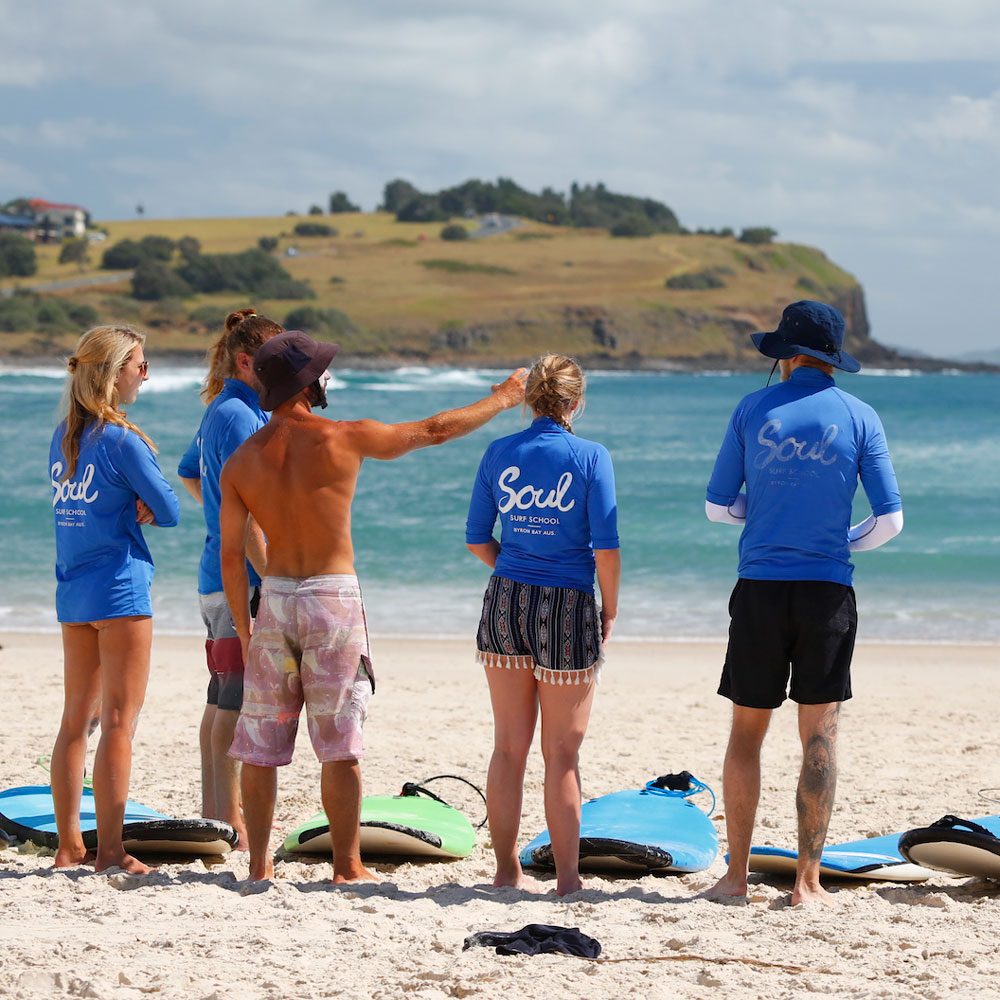 Best Surf Lessons Byron Bay