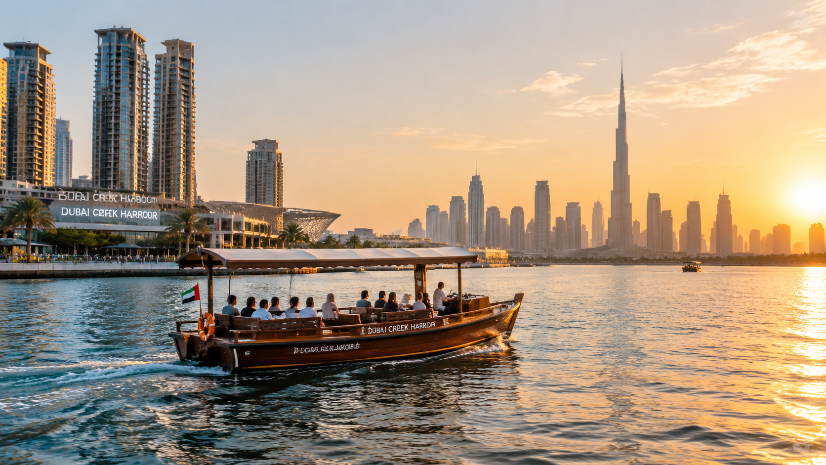 Dubai Creek Harbour Boat Ride Timings
