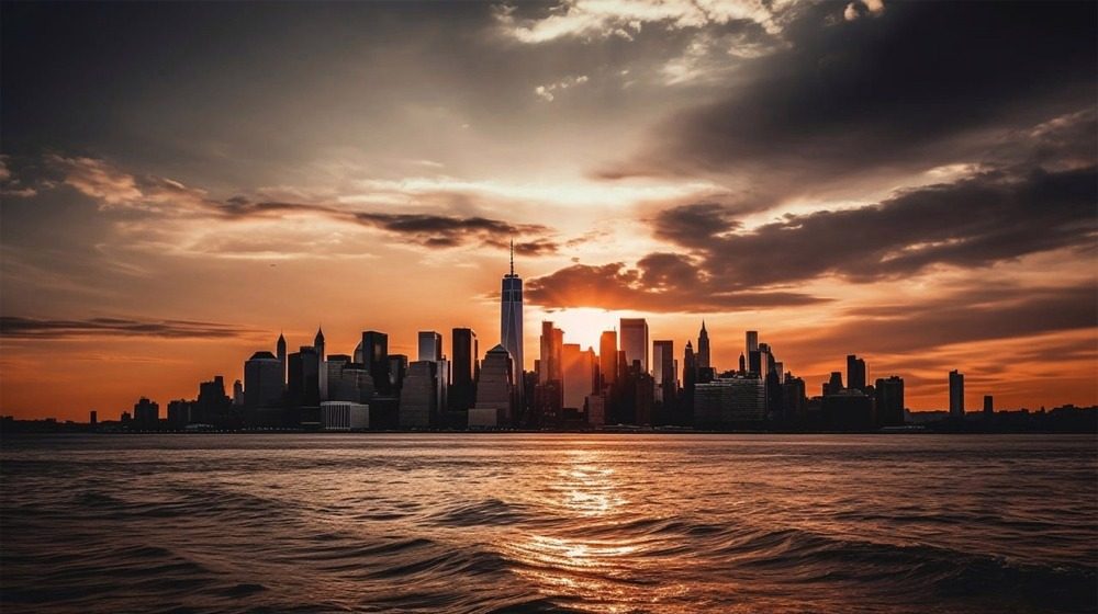 Manhattan Sunset Cruise on New York Harbor