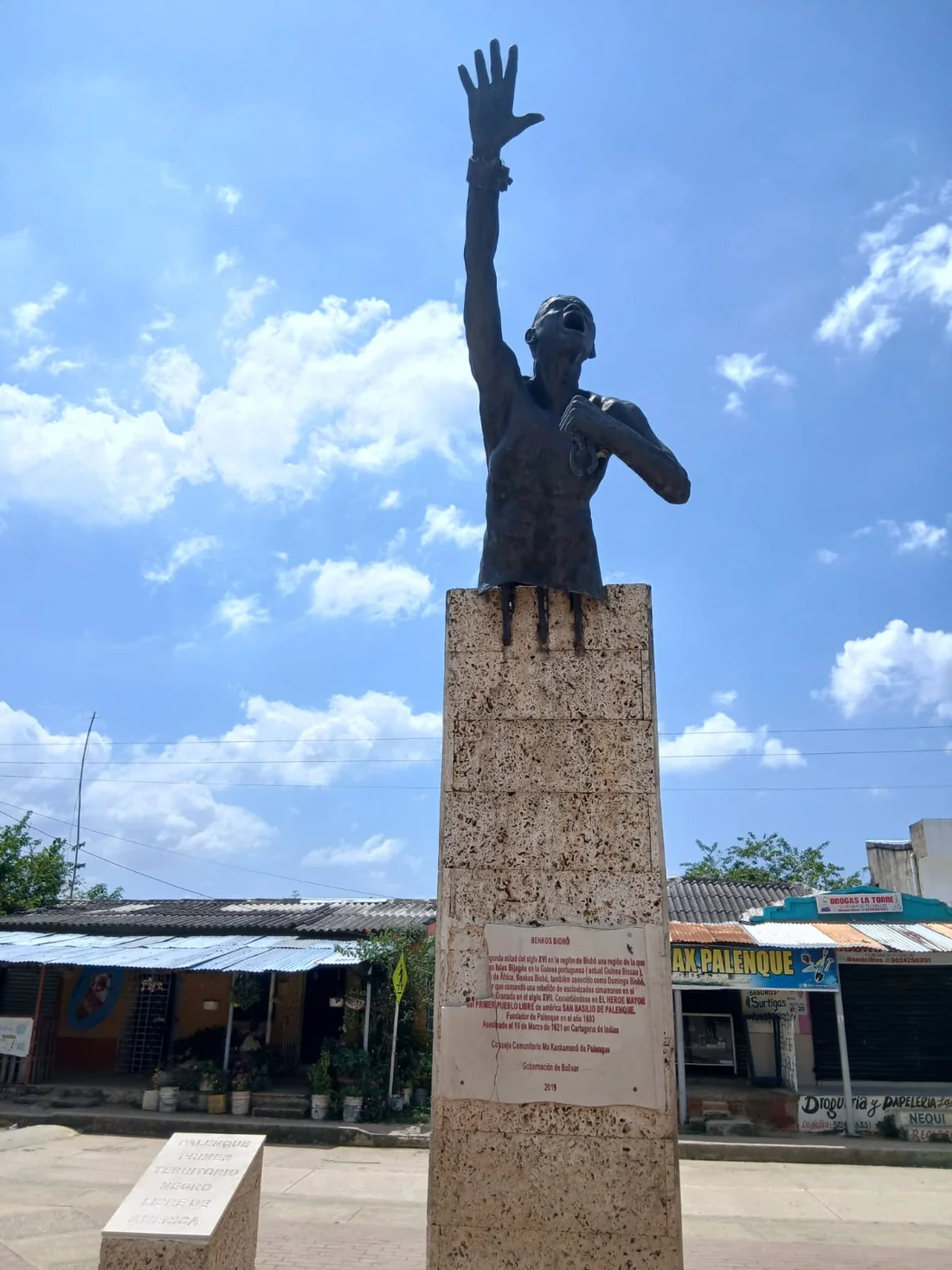 Benkos Biohó Monument