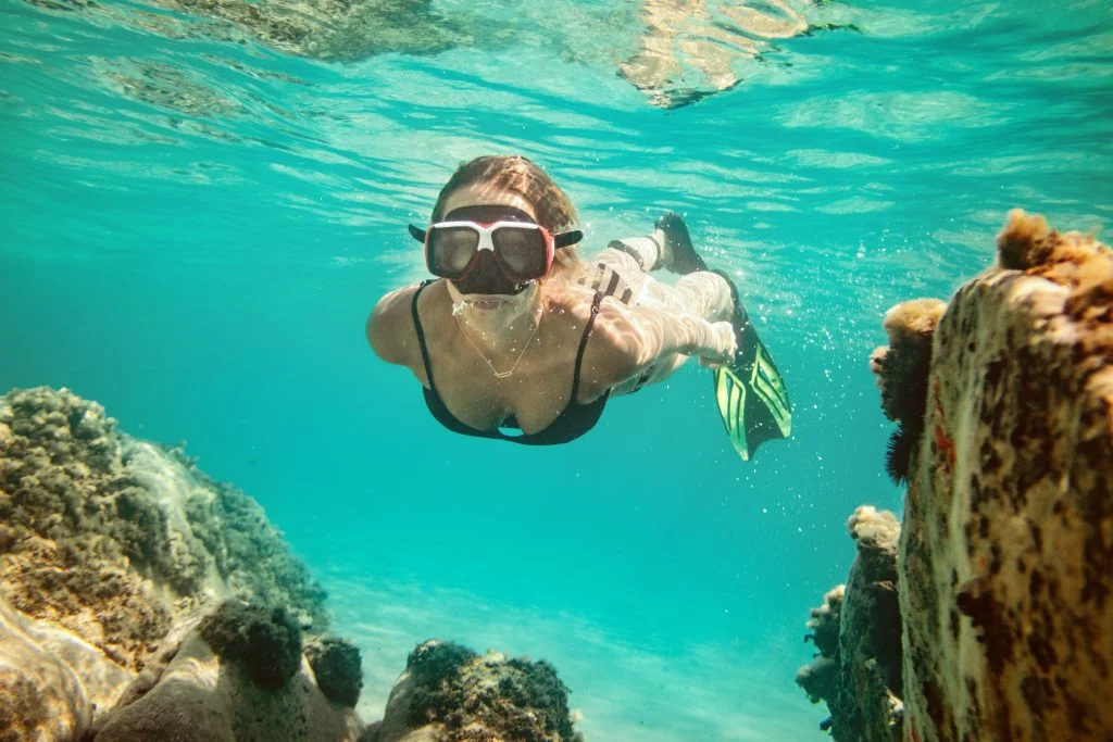 Snorkeling in Tulum