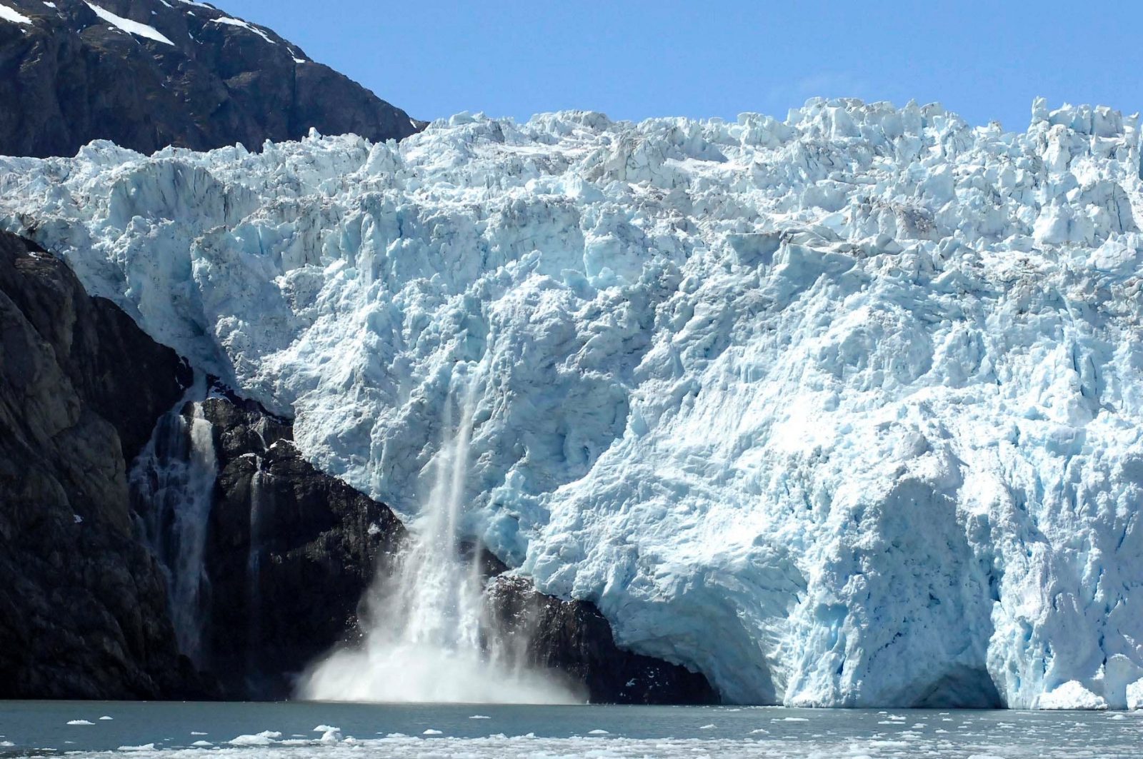 glacier edge south coast