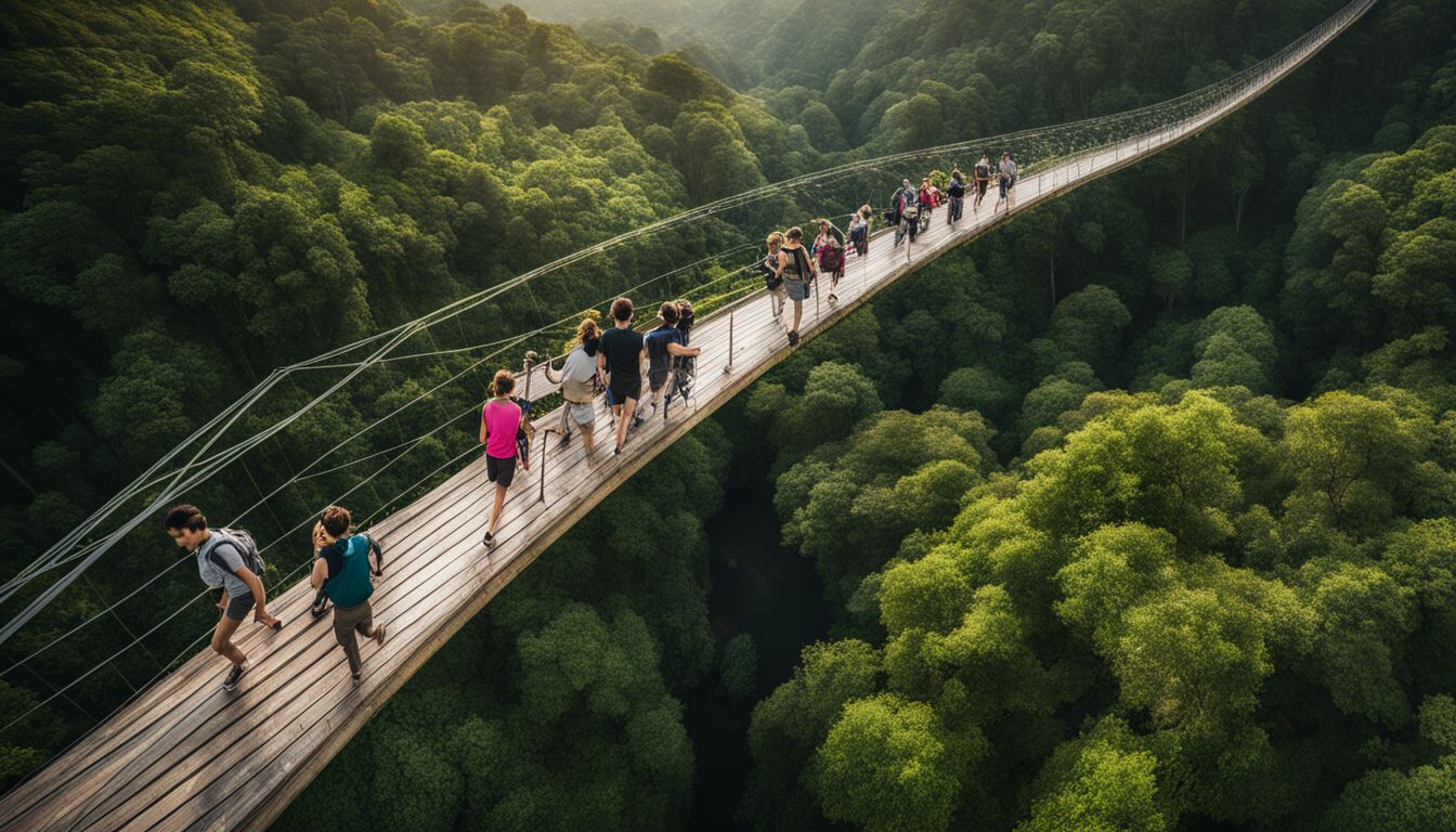 Suspended Aerial Bridges