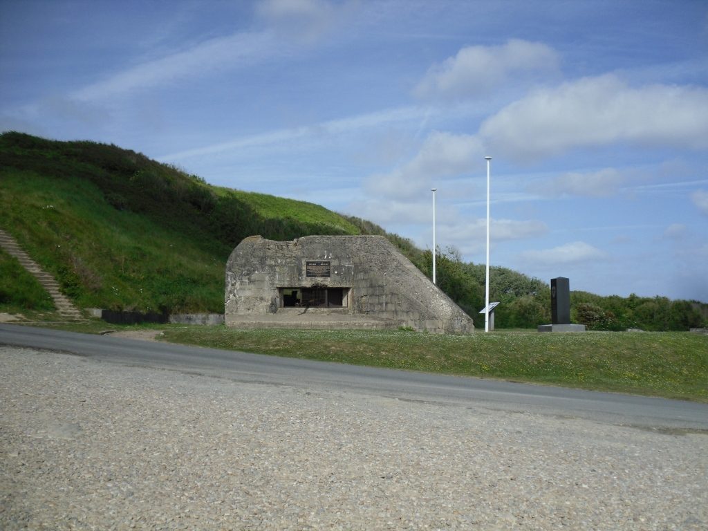 Omaha Beach Ruquet parking area