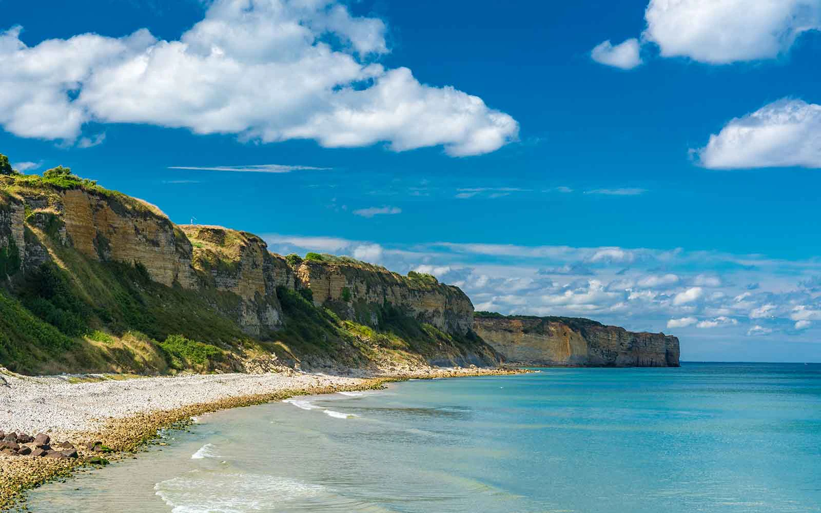 Omaha Beach shoreline Saint-Laurent-sur-Mer