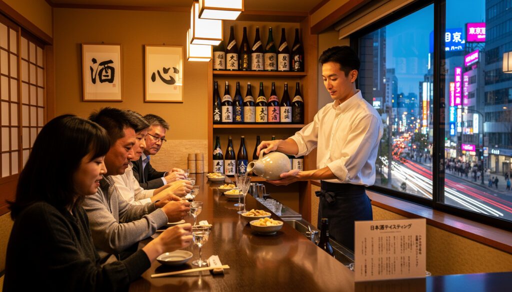 Sake Tasting Tokyo