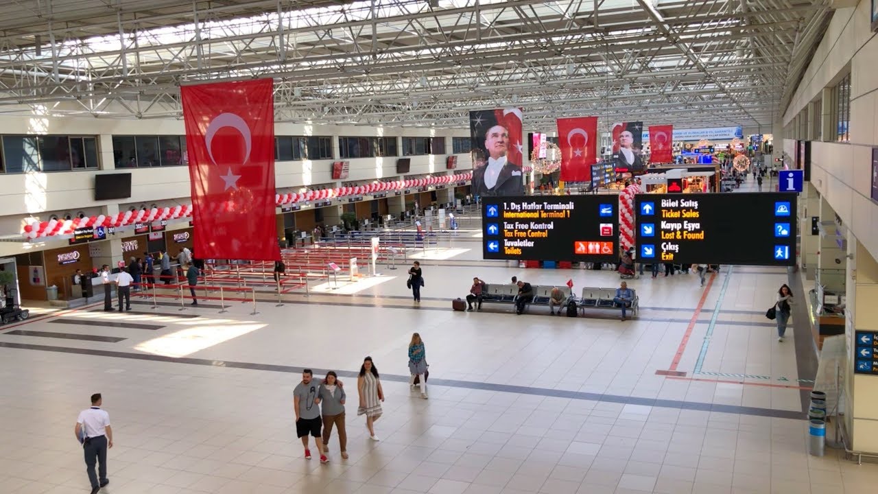 Antalya Airport Arrival Hall