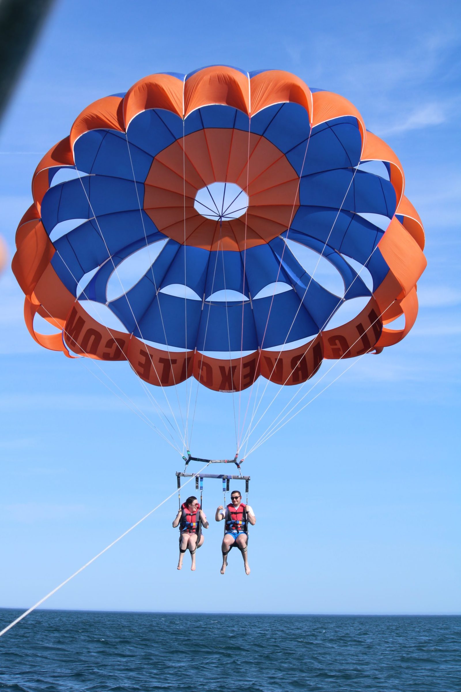 Parasailing Algarve Over Atlantic Waters