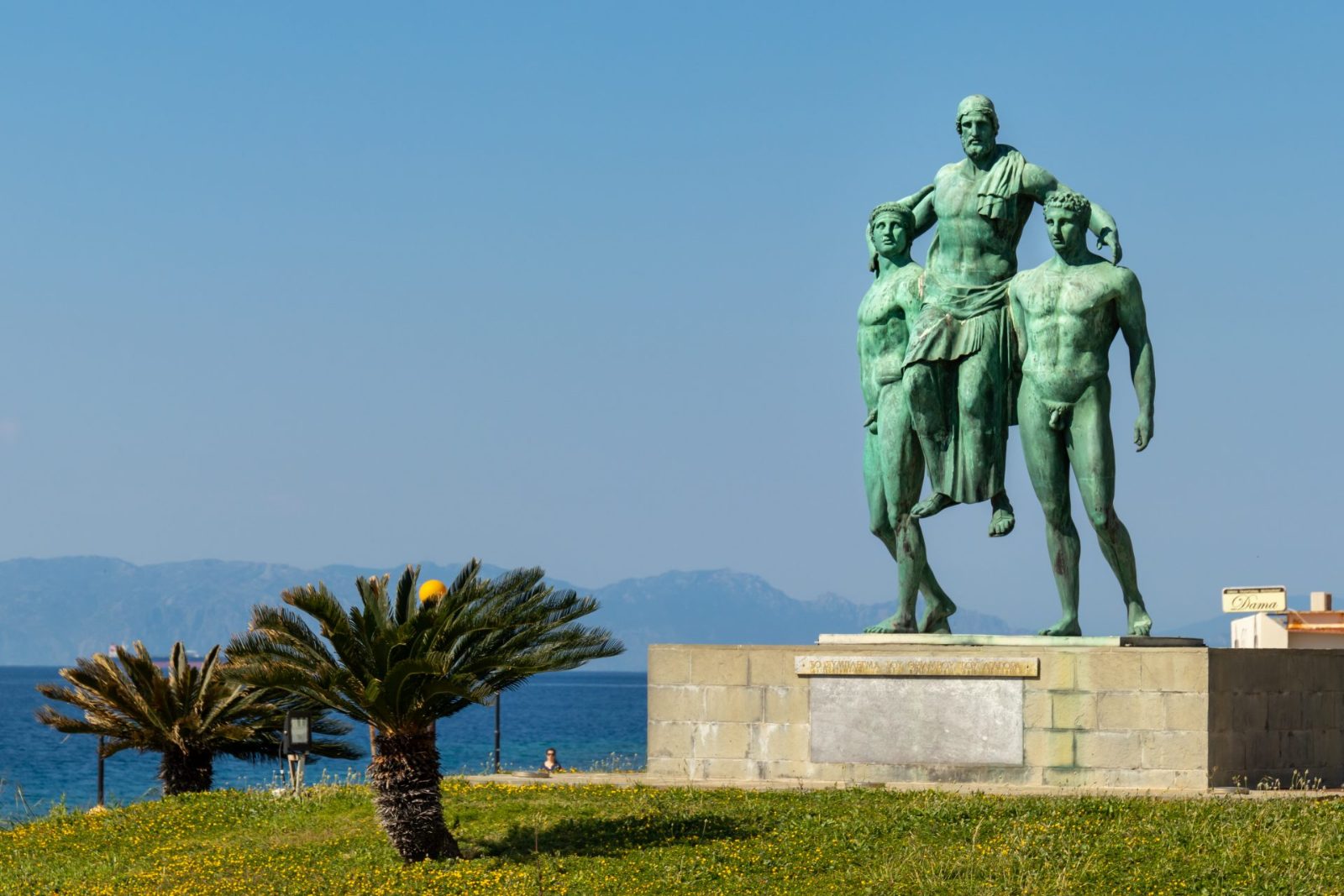 Diagoras Statue