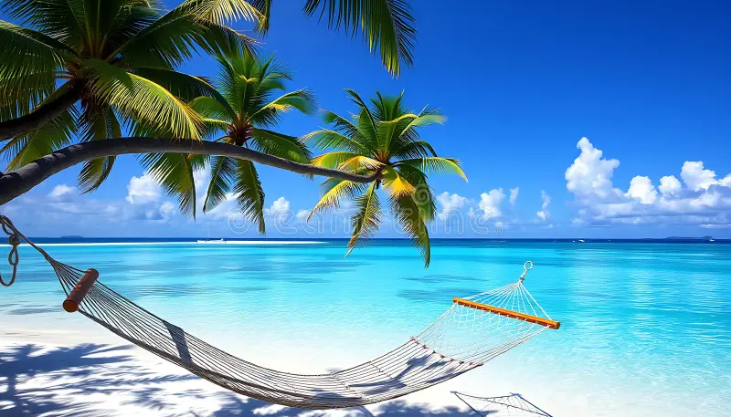 Palm hammock corner