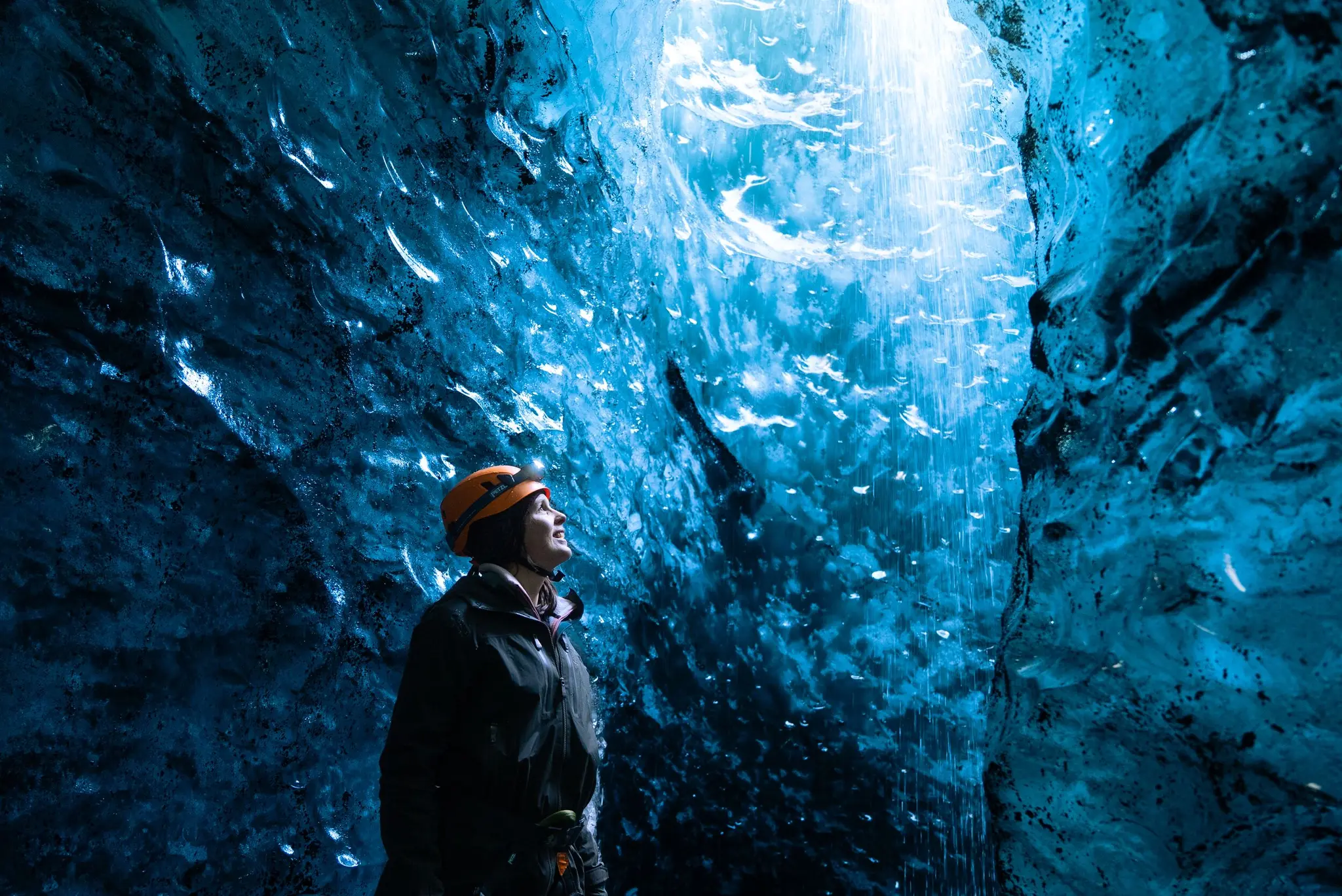 Blue Ice Crevasses
