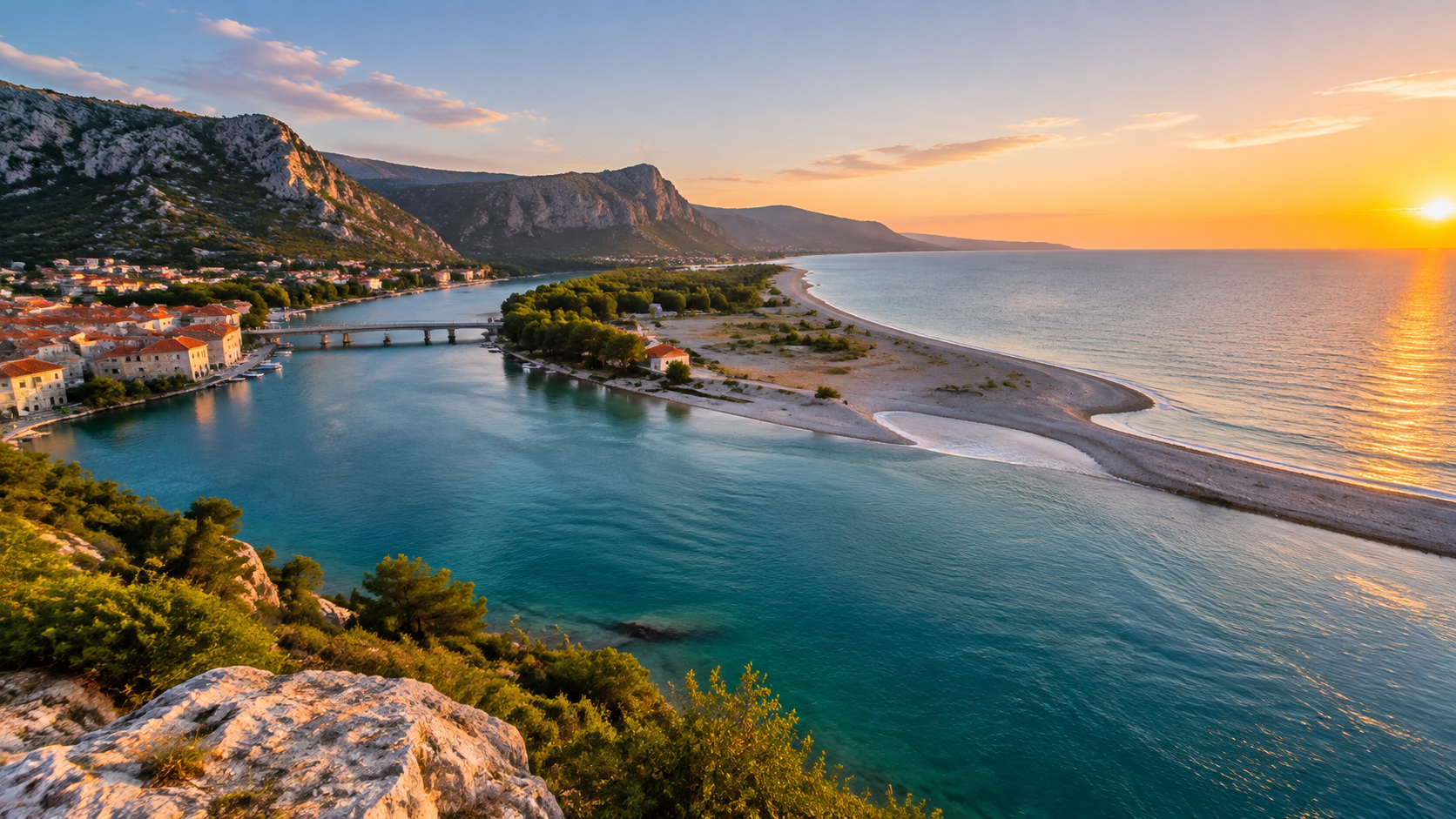 Cetina River Mouth