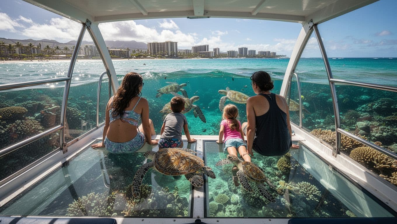 Hawaii Glass Bottom Boat Marine Discovery