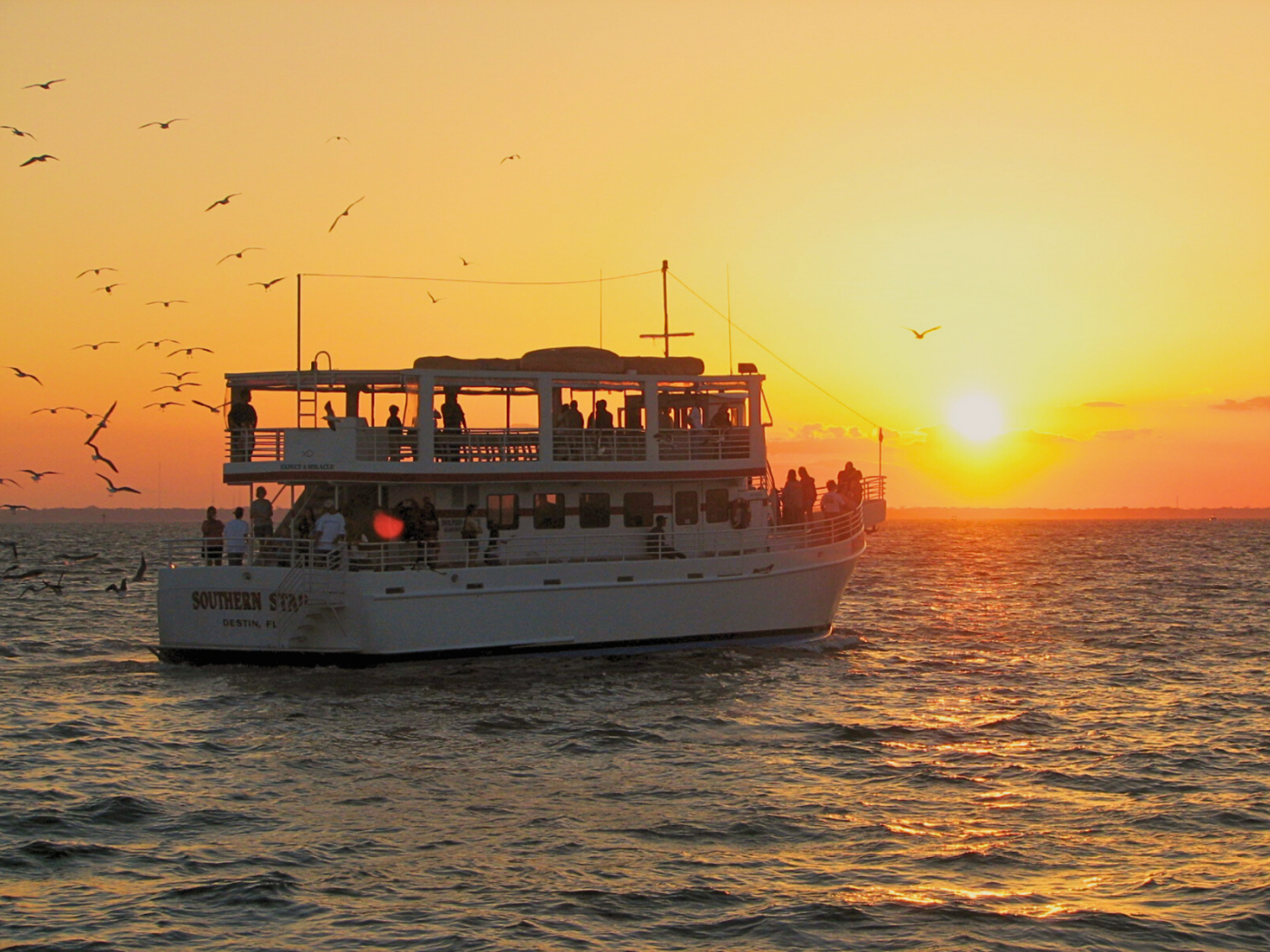 Sunset Dolphin Cruise Destin Experience