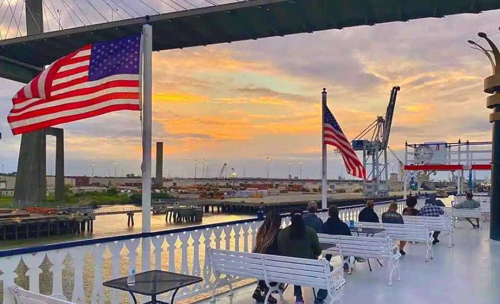 Your experience at Sunset Cruise Savannah Ga