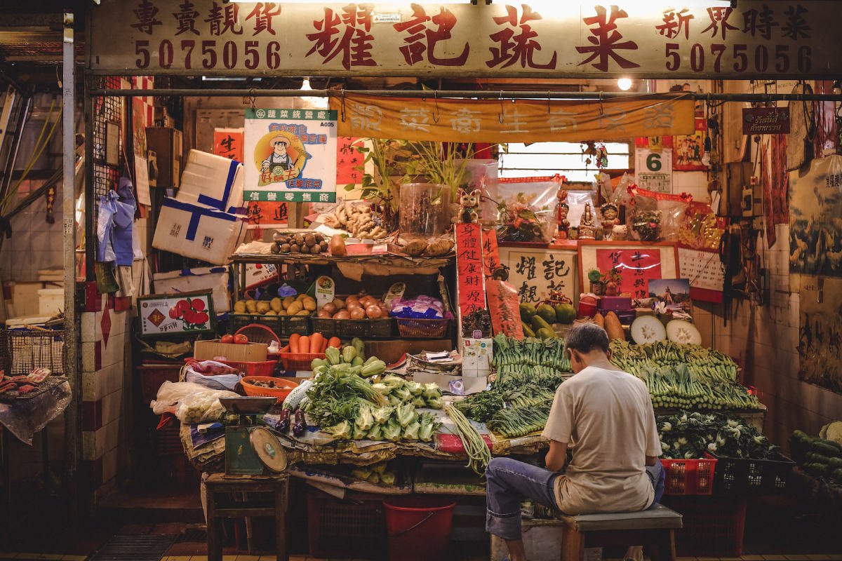Wet Market Stalls