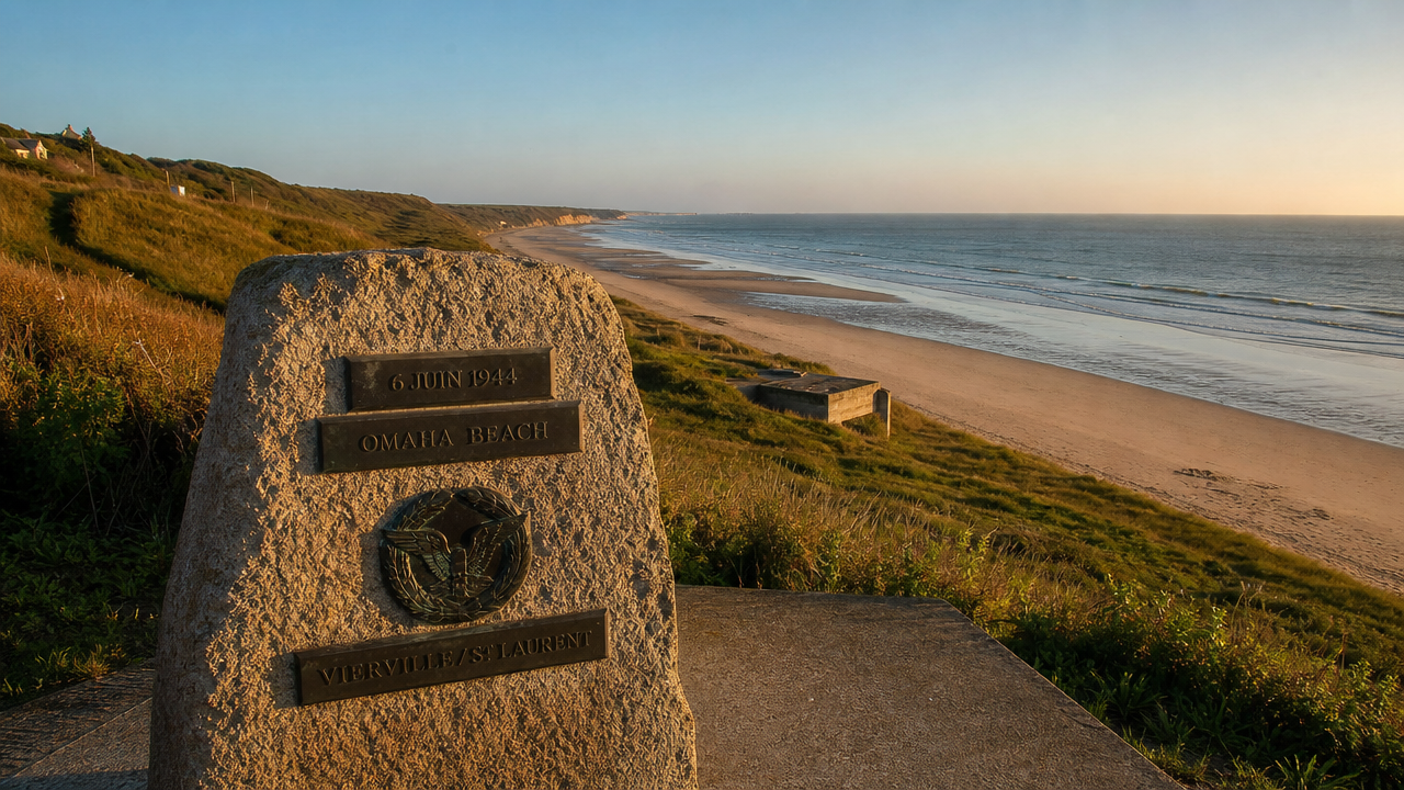 D-Day landing beaches