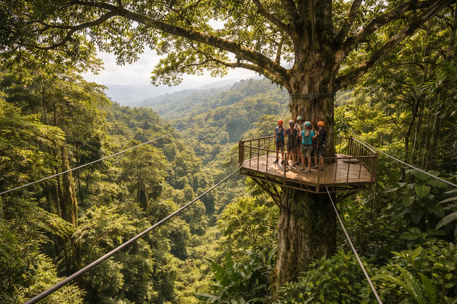 Manuel Antonio Zipline Canopy Adventure