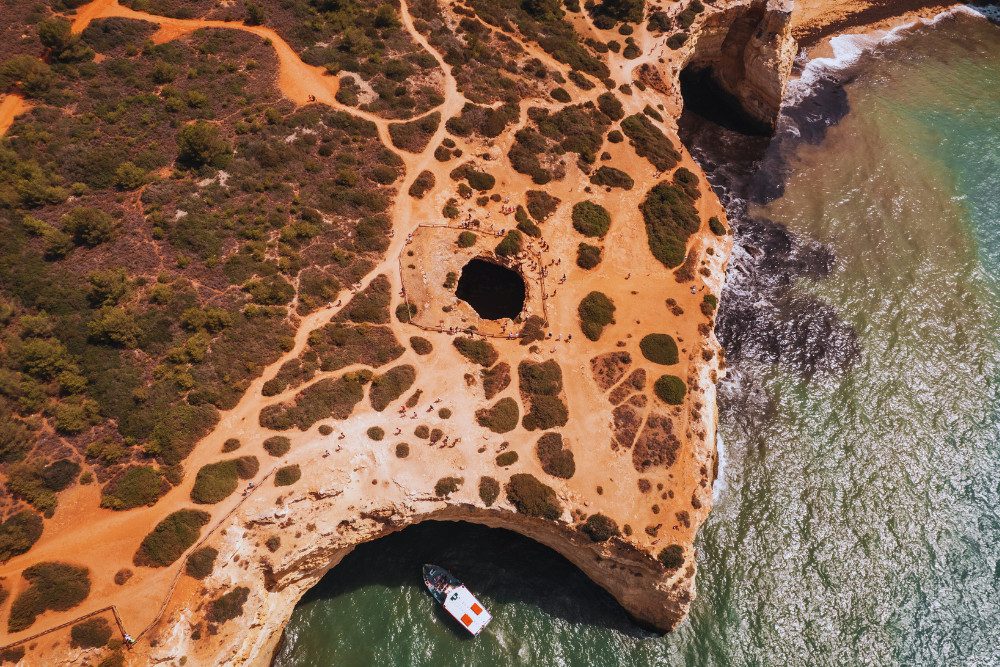 Boat Trip Albufeira to Benagil Caves
