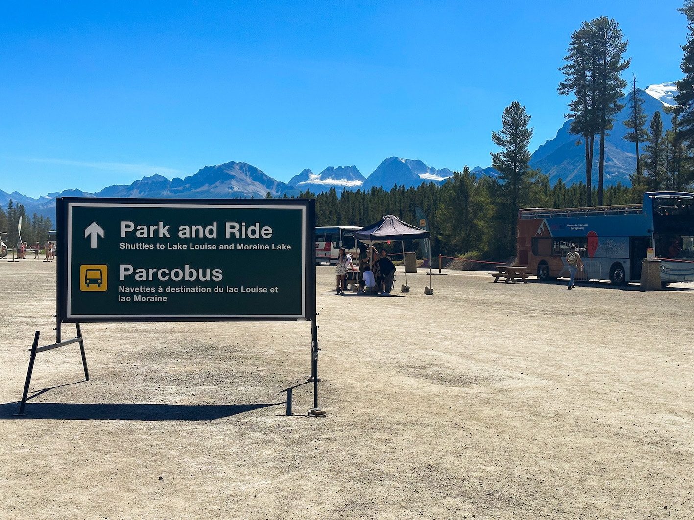 Lake Louise Park and Ride