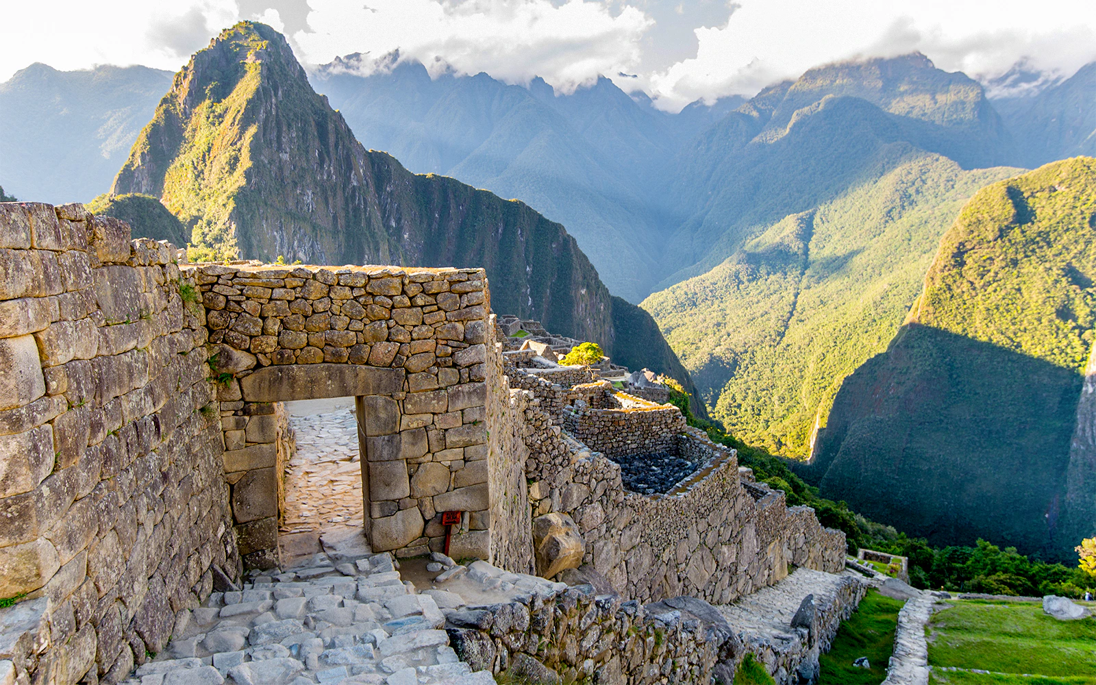 Eingangstor Machu Picchu