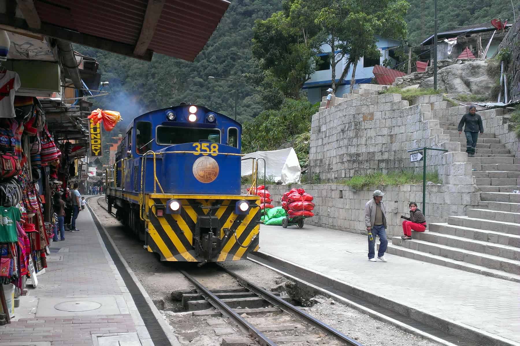 Bahnhof Aguas Calientes
