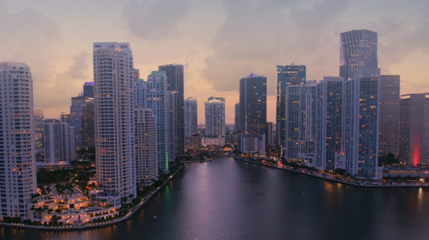 Miami Skyline Panorama