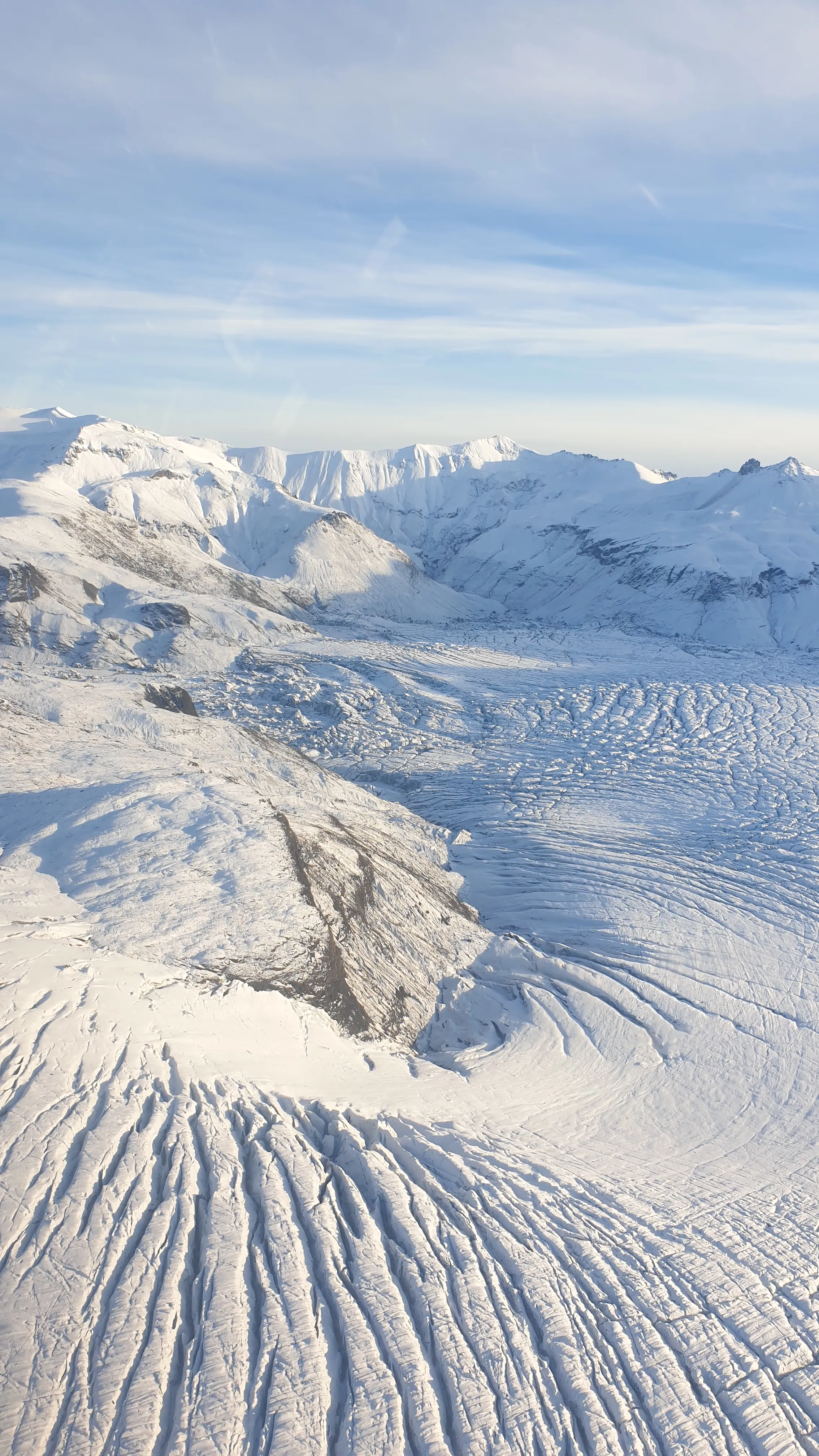 Walk to the glacier margin