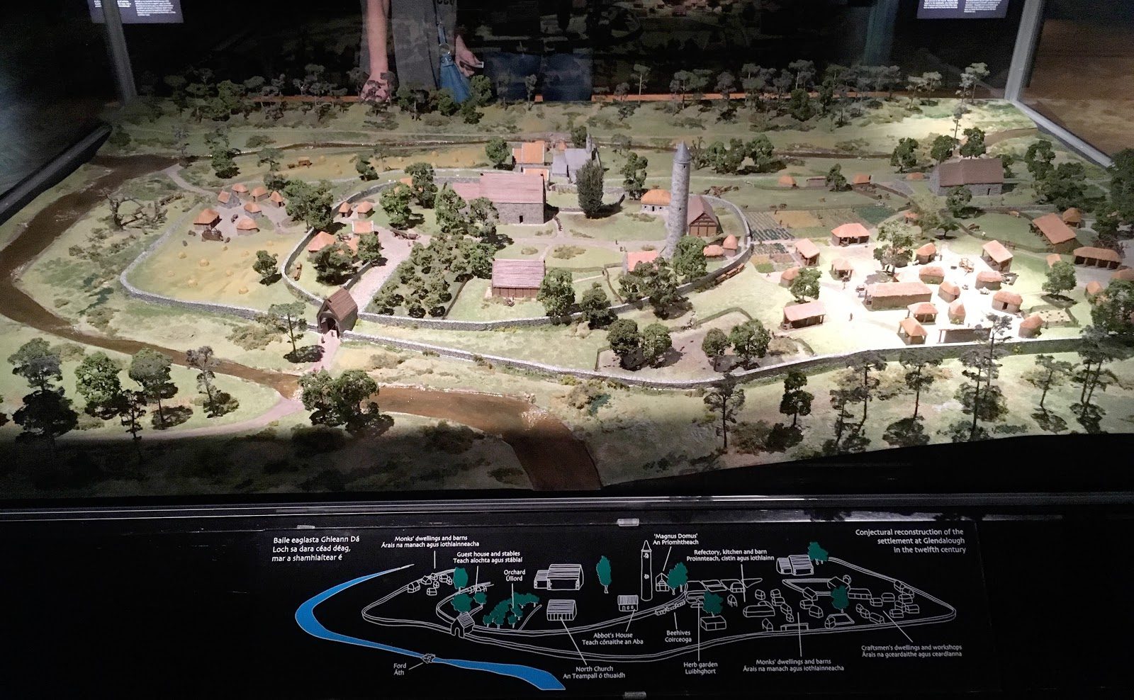 Visitor Centre interpretive exhibit