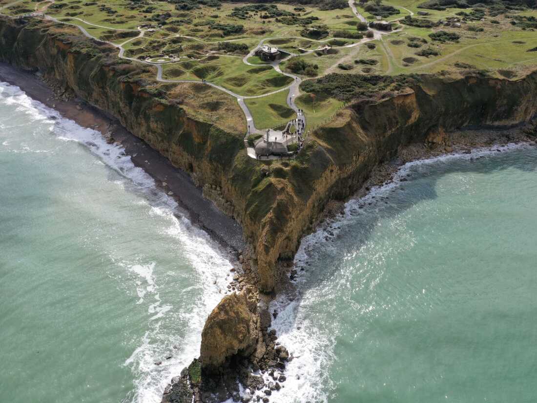 Pointe du Hoc Cliff Edge Viewpoint
