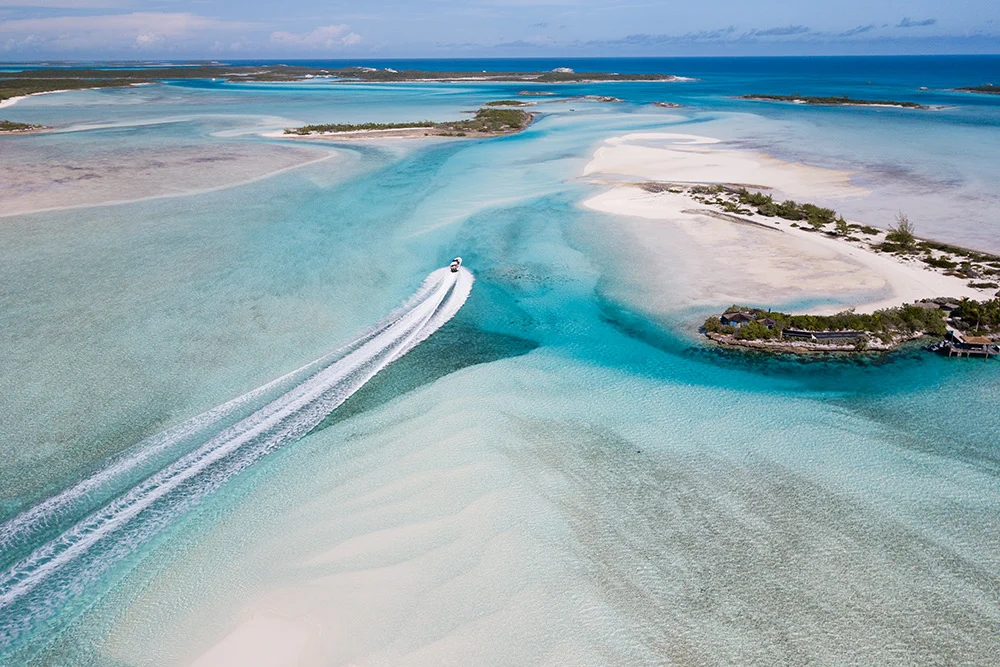 Speedboat Journey to the Exumas