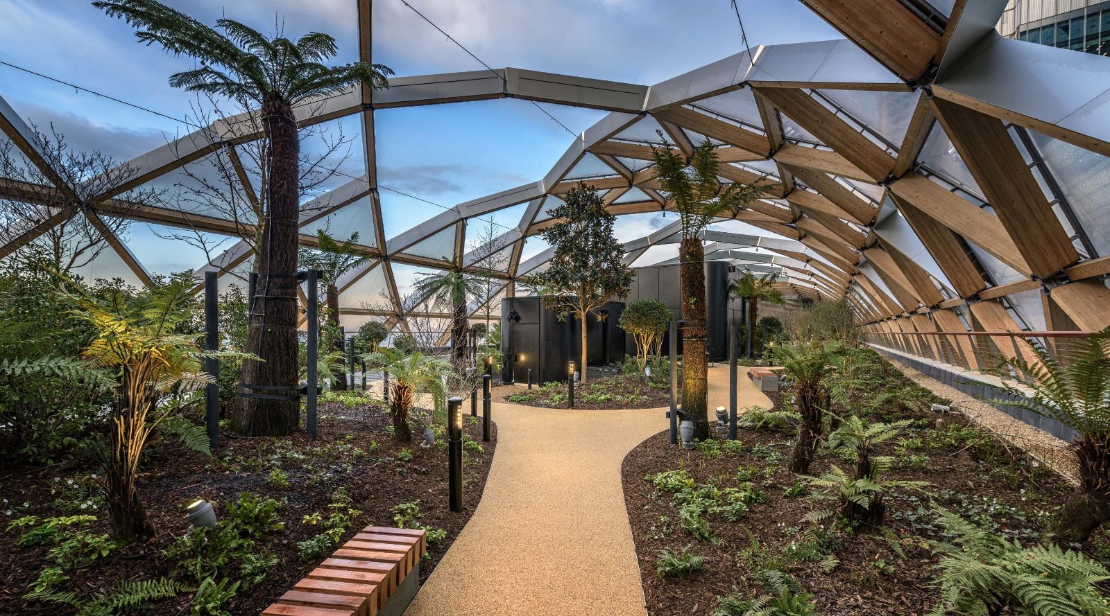 Crossrail Place Roof Garden